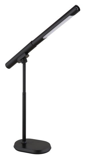 Globo Milan LED Tischleuchte 8W CCT Schwarz Matt Memoryfunktion Ø2,5cm 58472S