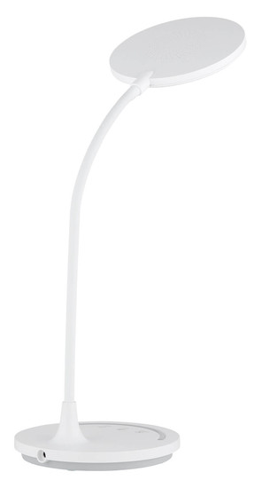 Globo Kenny LED Tischleuchte 12W CCT Weiß Matt Nachtlicht Memoryfunktion Ø15,4cm 58483W