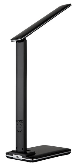 Globo LED Tischleuchte Darnell 5W dimmbar CCT warm-/neutral-/tageslichtweiss Schwarz 37,5cm