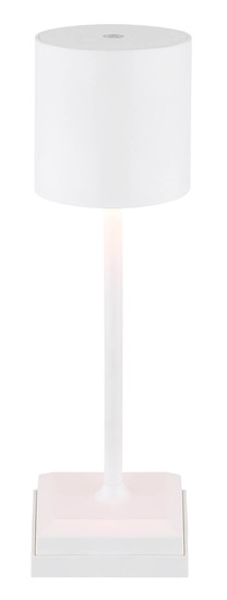 Globo Dixon LED Tischleuchte 1,50W Warmweiß Weiß Matt Ø9,3cm 58487W