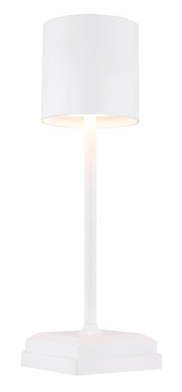 Globo Dixon LED Tischleuchte 1,50W Warmweiß Weiß Matt Ø9,3cm 58487W