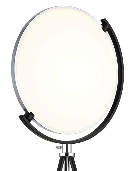 Globo LED Stehleuchte Miro 24W dimmbar Fernbedienung CCT warm-/tageslichtweiss Schwarz matt Metall Aluminium 168cm