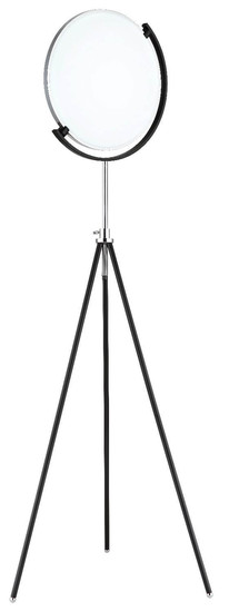 Globo LED Stehleuchte Miro 24W dimmbar Fernbedienung CCT warm-/tageslichtweiss Schwarz matt Metall Aluminium 168cm