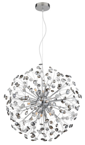 Globo Katrina G9 Luster 9-fach 3,50W Warmweiß Verchromt, Metall Ø60cm 64135H2C