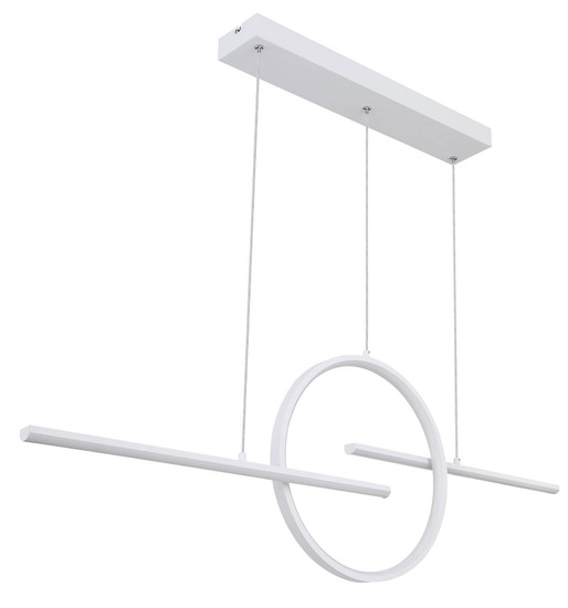 Globo Barral LED Hängeleuchte 50W CCT Weiß, Metall Fernbedienung Nachtlicht Memoryfunktion Ø38,3cm 67121-50W