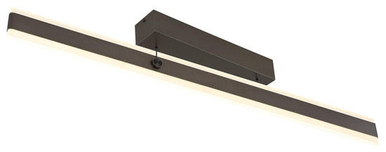 Globo Gebaldo LED Hängeleuchte 36W CCT Titanfarben Gebürstet, Metall Fernbedienung Nachtlicht Memoryfunktion 170cm 67161-36