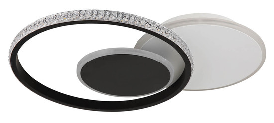 Globo Perlix LED Deckenleuchte 18W Warmweiß Weiß Matt, Metall Ø17cm 67197-18