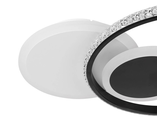 Globo Perlix LED Deckenleuchte 18W Warmweiß Weiß Matt, Metall Ø17cm 67197-18