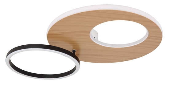 Globo Forsi LED Deckenleuchte 21W CCT Weiß Matt, Metall Fernbedienung Memoryfunktion 10,5cm 67285-21