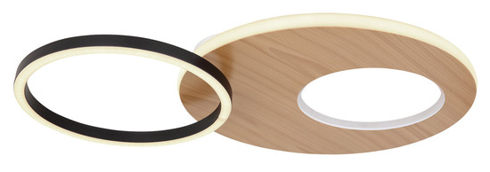 Globo Forsi LED Deckenleuchte 21W CCT Weiß Matt, Metall Fernbedienung Memoryfunktion 10,5cm 67285-21