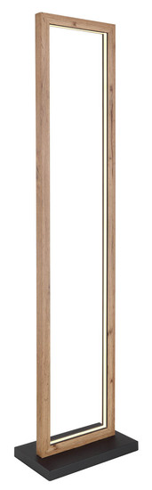 Globo Mandera LED Stehleuchte 24W Warmweiß Schwarz Matt, Metall 120cm 67287S