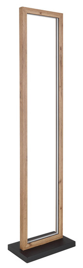 Globo Mandera LED Stehleuchte 24W Warmweiß Schwarz Matt, Metall 120cm 67287S