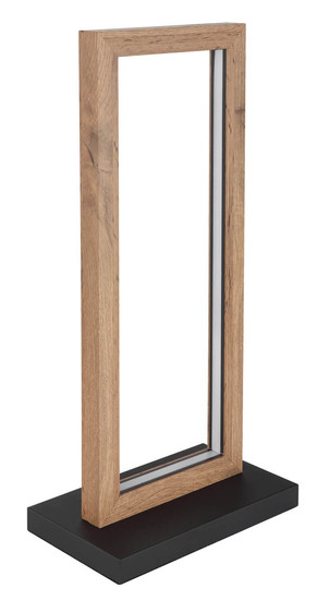 Globo Mandera LED Tischleuchte 12W Warmweiß Schwarz Matt, Metall 52,5cm 67287T