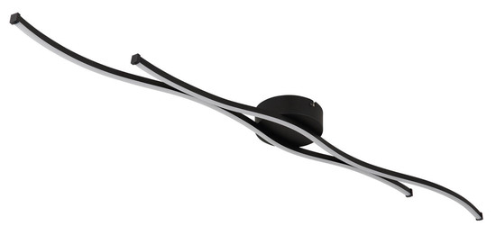 Globo Boyd LED Deckenleuchte 30W Warmweiß Schwarz Matt, Metall 5,6cm 67336-30