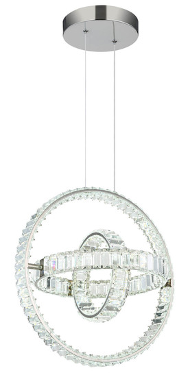Globo Neil LED Hängeleuchte 115W CCT Verchromt, Metall Fernbedienung Nachtlicht Memoryfunktion 120cm 67339-115C