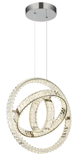 Globo Neil LED Hängeleuchte 115W CCT Verchromt, Metall Fernbedienung Nachtlicht Memoryfunktion 120cm 67339-115C