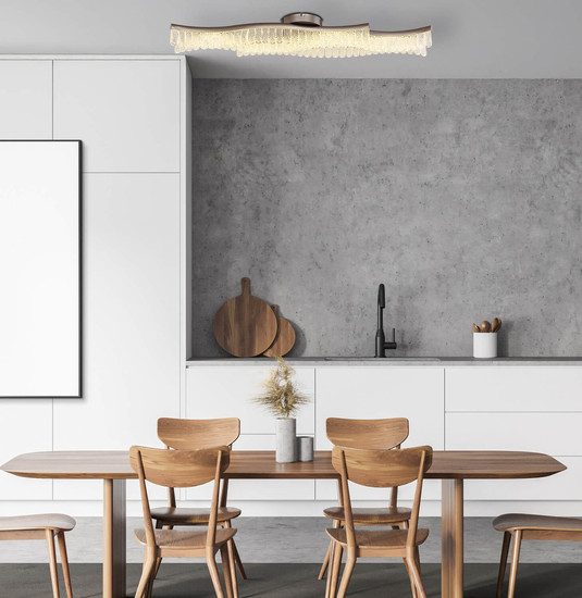 Globo Juliet LED Deckenleuchte 35W Warmweiß Graphit Matt, Metall 13cm 67348D