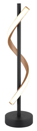 Globo Watkins LED Tischleuchte 12,50W Warmweiß Schwarz Matt, Metall 49,3cm 67354T