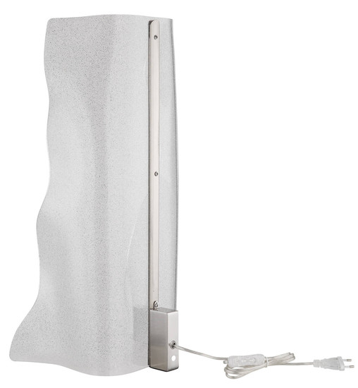 Globo Saque LED Tischleuchte 16W Neutralweiß Nickel Matt, Metall 60cm 68294T