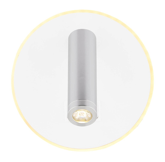 Globo Many LED Wandleuchte 6W Warmweiß Weiß, Metall Ø14,5cm 78405W