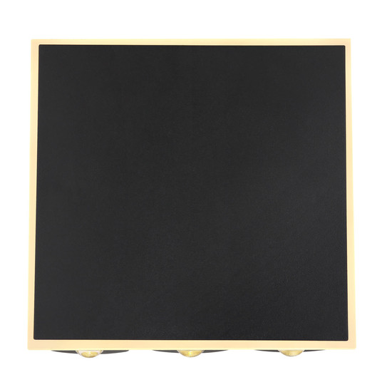 Globo Saidy LED Wandleuchte 12W Warmweiß Schwarz Matt, Metall 22cm 78408-12