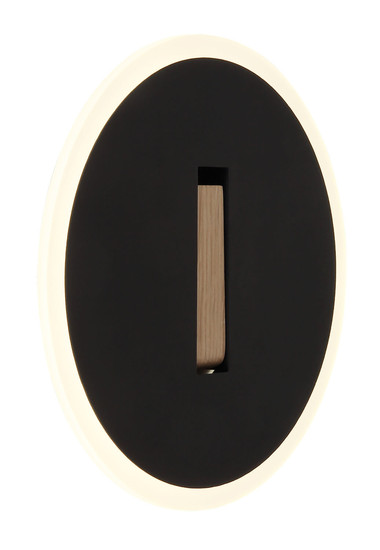 Globo Avery LED Wandleuchte 6W Neutralweiß Schwarz Matt, Metall Ø20,5cm 78410B