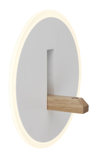 Globo Avery LED Wandleuchte 6W Neutralweiß Weiß Matt, Metall Ø20,5cm 78410W