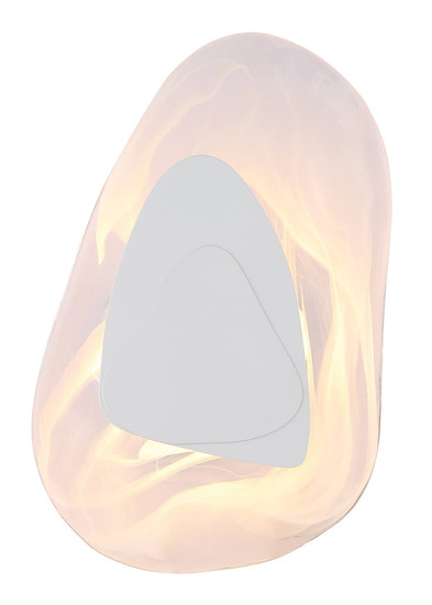 Globo Dorsey LED Wandleuchte 9W Warmweiß Weiß Matt, Metall 31,5cm 78411W