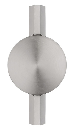 Globo LED Wandleuchte Jasper 3W warmweiss Nickel matt Metall Aluminium 20x10cm