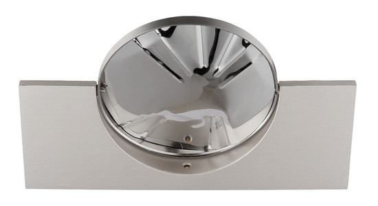 Globo LED Wandleuchte Jasper 3W warmweiss Nickel matt Metall Aluminium 20x10cm