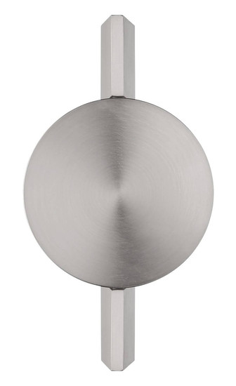 Globo LED Wandleuchte Jasper 3W warmweiss Nickel matt Metall Aluminium 28x15cm
