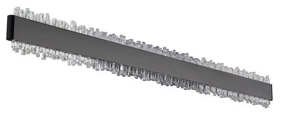 Globo Stalagmita LED Wandleuchte 18W Neutralweiß Schwarz Matt, Metall 8cm 78420-18