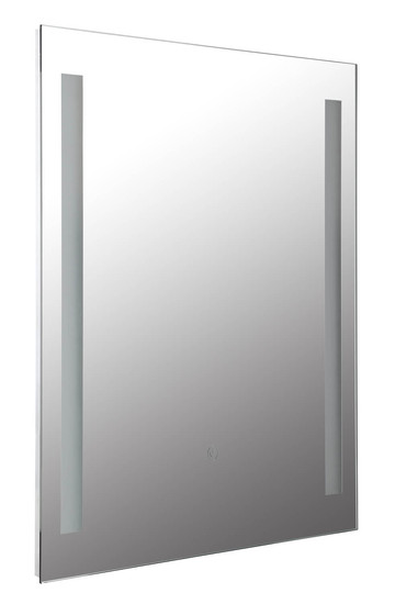 Globo Rivas LED Spiegel 12W Warmweiß IP44 Chrom Memoryfunktion 61cm 84032