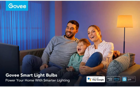 Govee Smarte LED Lampe E27, RGBWW, WLAN & Bluetooth, DreamView 1200Lm, wie 75W H60093C1