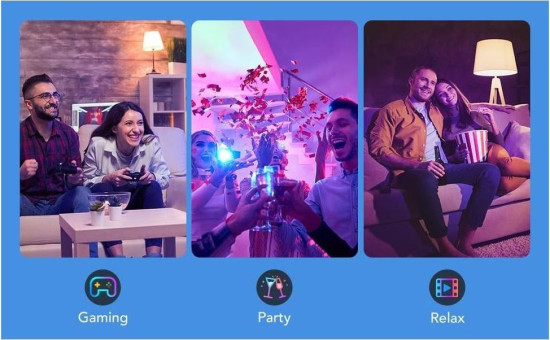 Govee Smarte LED Lampe E27, RGBWW, WLAN & Bluetooth, DreamView 1200Lm, wie 75W H60093C1