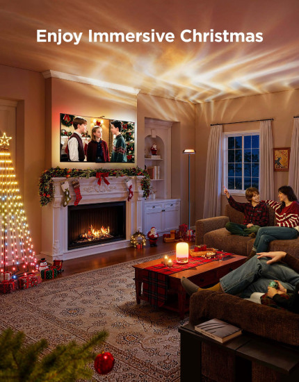 Govee Smarte LED Stehlampe Up&Down, RGBWW +RGBIC nach oben, und Weißlicht nach Unten  H60B0311