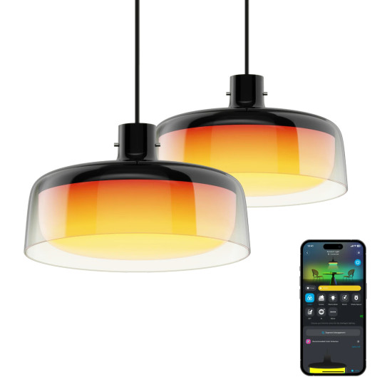 Govee Smarte LED Pendelleuchte mit RGBICWW und vollwertigem Weißlicht H60C13F1
