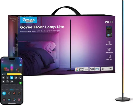 Govee Floor Lamp lite - Smarte Stehlampe, Musik-Sync H8076C13