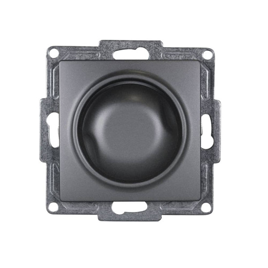 Gunsan Visage Dimmer Switch 1000W Unterputz Dunkelsilber