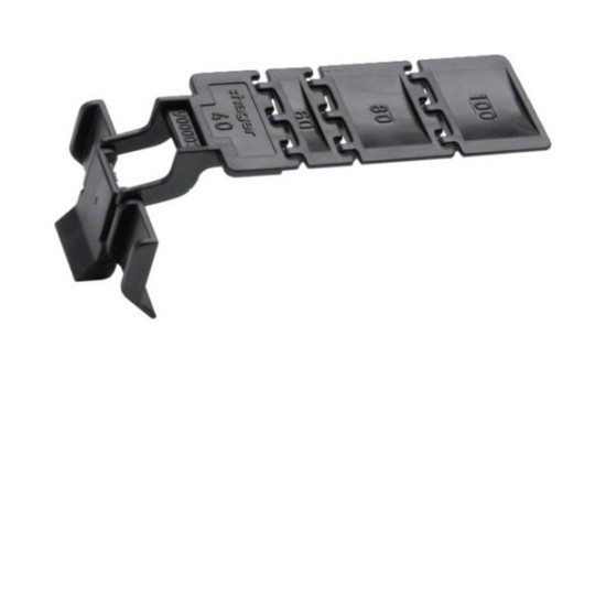 Hager BA7CLIP Klammer aus Polystyrol zu Verdrahtungskanal BA7/HA7 ab Breite 40 mm