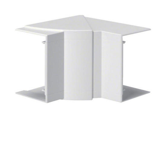 Hager BR651004H9016 Inneneck einstellbar zu BR/H/N/A/S 68x100mm Oberteil 80mm hfr verkehrsweiß