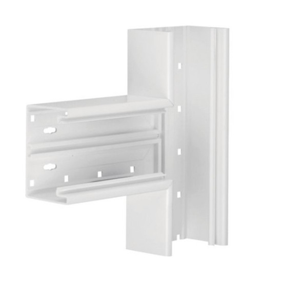 Hager BR6510089016 T-Stück aus Grundprofil zu BR 68x100mm Oberteil 80mm in verkehrsweiß