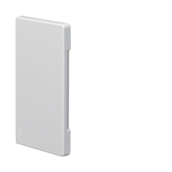 Hager BR6513069016 Endstück schnittkasch. zu BR/H/N/A 68x130mm Oberteil 80mm hfr in verkehrsweiß