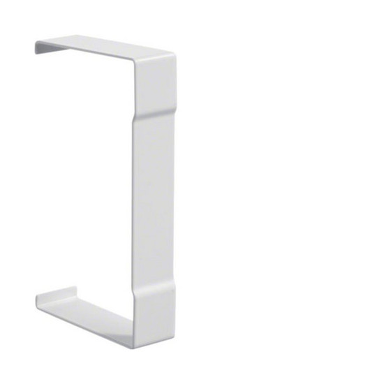 Hager BR6513079016 Schnittkaschierung zu BR/H/N/A/S 68x130mm OT 80mm aus Stahlblech verkehrsweiß