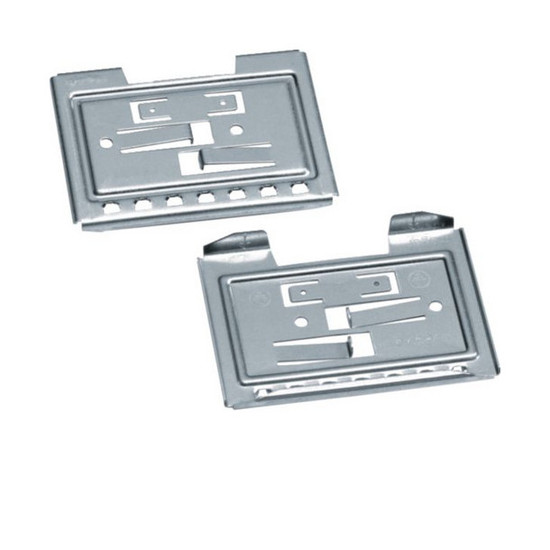 Hager BRAX9 Kupplungspaar elektrisch/mechanisch zu allen Brüstungskanälen BRA aus Stahlblech