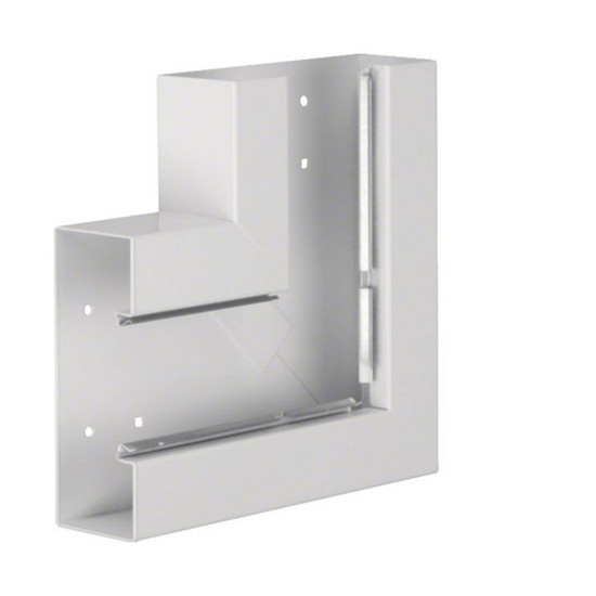 Hager BRS6517059016 Flachwinkel aus Grundprofil BRS 68x170mm Oberteil 80mm Stahlblech verkehrsweiß