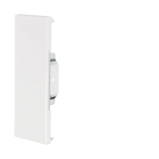 Hager BRS6517069016 Endstück schnittkaschierend zu BRS 68x170mm Oberteil 80mm Stahlblech vweiß
