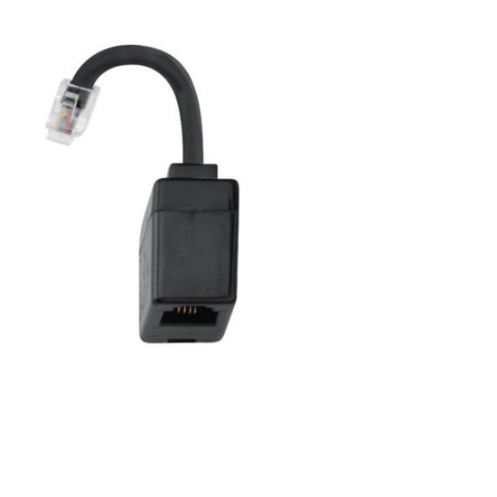 Hager EHZ001A Adapter R12/RJ10, für Verbindung von OKK 1Mbit zu Tarifschaltgerät