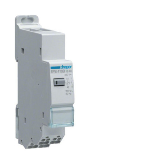Hager EPS410B Elektronischer Fernschalter 1S 230V