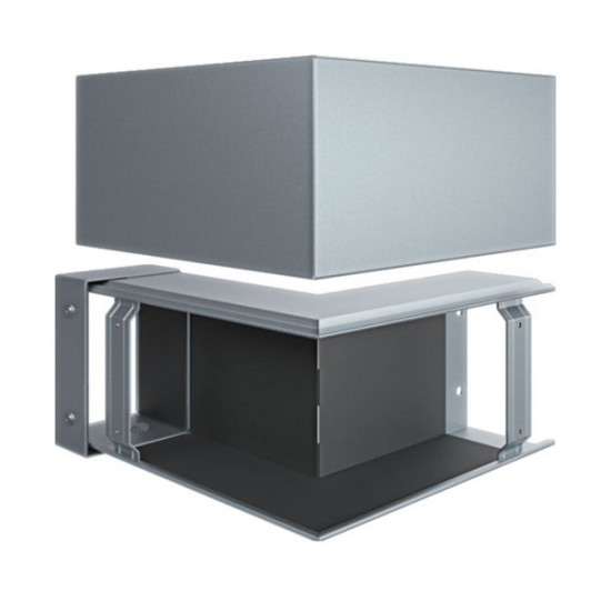 Hager FWKP1001503VERZ Außeneck FWK-Plus 100x150 mm verzinkt